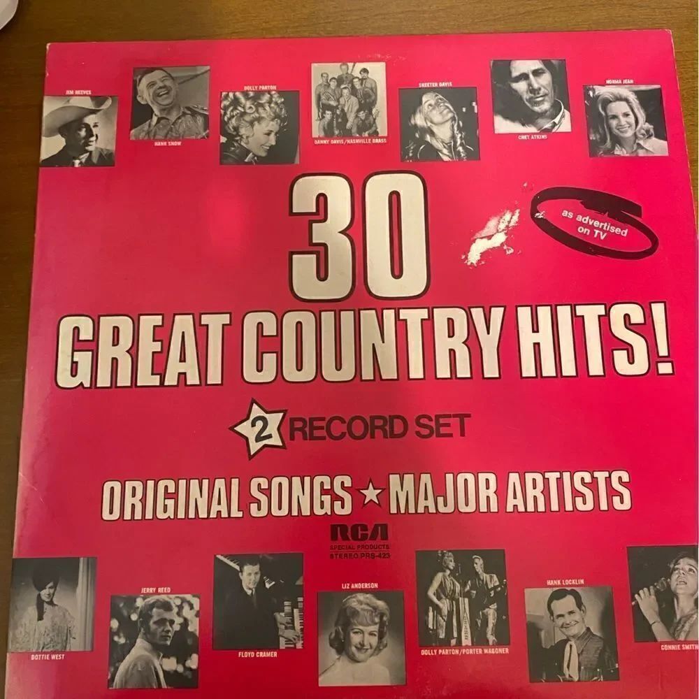 Vintage classic country artists vinyl